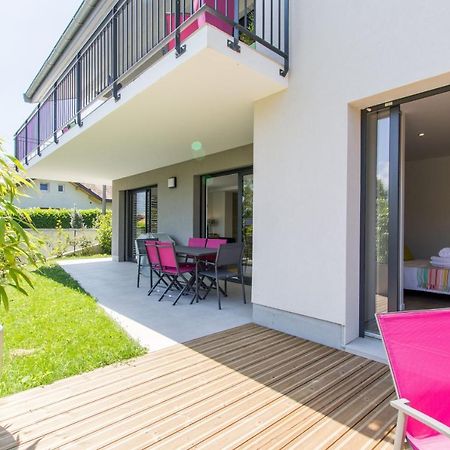 L'Appartement Jardin Avec Vue Montagnes Sévrier Eksteriør bilde