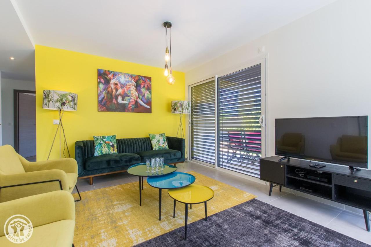 L'Appartement Jardin Avec Vue Montagnes Sévrier Eksteriør bilde