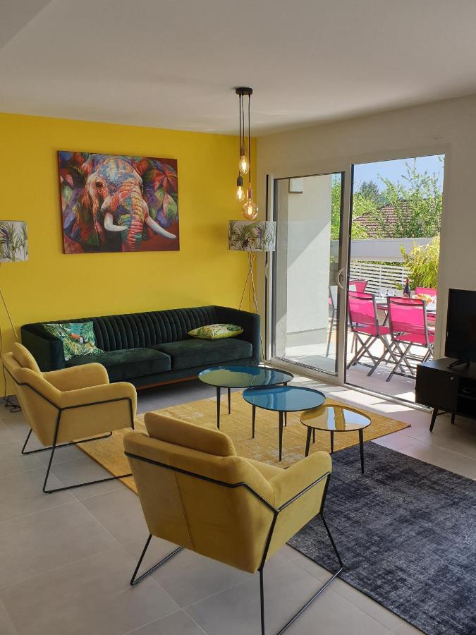 L'Appartement Jardin Avec Vue Montagnes Sévrier Eksteriør bilde
