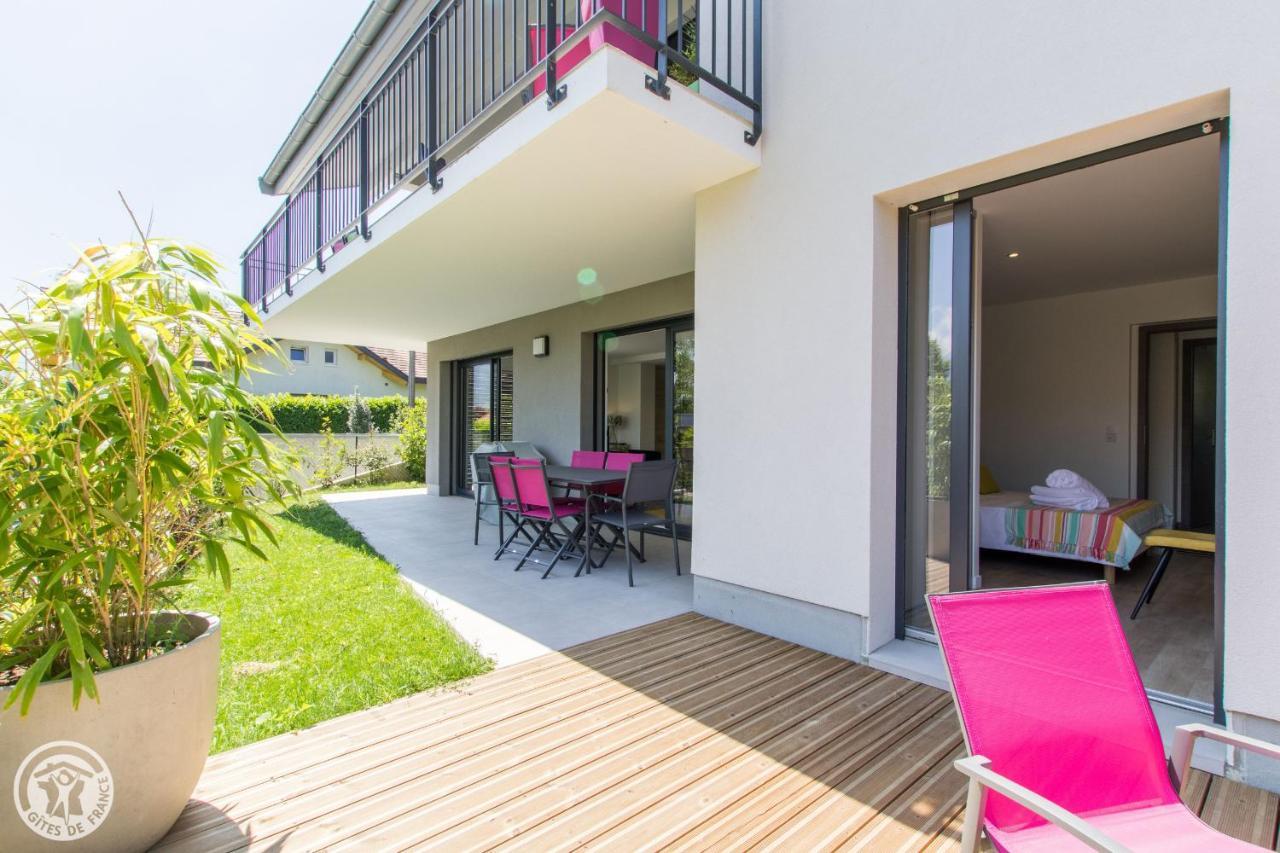L'Appartement Jardin Avec Vue Montagnes Sévrier Eksteriør bilde