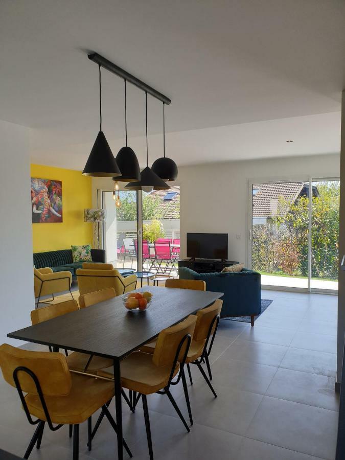 L'Appartement Jardin Avec Vue Montagnes Sévrier Eksteriør bilde